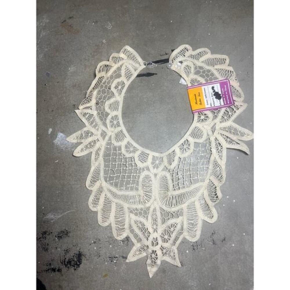 Antique Handmade lace, Collar, Wedding, Lace, Vintage,